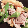 ユタアキ's cooksnap of when they made オクラと厚揚げの甘辛炒め.