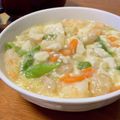 まなポコ's cooksnap of when they made 海老と豆腐のふわふわ中華風.