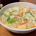 まなポコ's cooksnap of when they made 海老と豆腐のふわふわ中華風.