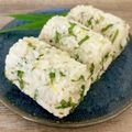 ばぢこ's cooksnap of when they made 茗荷としそのオイルおにぎり.