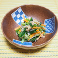 バカリャウ's cooksnap of when they made 若返り効果有！小松菜とジャコのおろし和え.