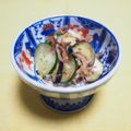 バカリャウ's cooksnap of when they made ♡きゅうりのぬか漬けで香味和え♡.