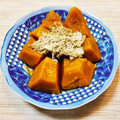 悠愛らぶ☆'s cooksnap of when they made おばあちゃんのかぼちゃ煮.