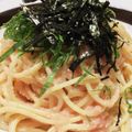 junechi's cooksnap of when they made 白だしで☆簡単!!和風たらこパスタ.