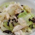 ゆーゆーまま's cooksnap of when they made ☆ささみとキャベツのレンチン塩昆布和え♪.