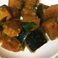 明日も晴れ's cooksnap of when they made カボチャ煮（レンチン）.