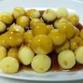 xlyumilx's cooksnap of when they made ジャガイモのみたらし団子.