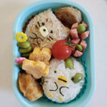 ひなひよこま's cooksnap of when they made 簡単♪『すみっこぐらし』おにぎり♡弁当♡.