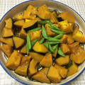 Etsu☆ko's cooksnap of when they made 黄金比★かぼちゃの煮付け（甘め）.