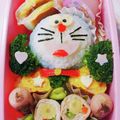 さくられい's cooksnap of when they made 宝島　ドラえもん＆ミニドラ　キャラ弁.