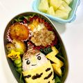♡アリスmama♡'s cooksnap of when they made ☂雷雨注意報弁当☂.