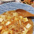 ゆいころままこ's cooksnap of when they made もやしでかさ増し！麻婆豆腐～角煮風の味。.