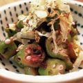 呑み食いずぼらママ's cooksnap of when they made ✽オクラのおかかまぶし♥梅ポン風味.