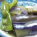 ★むさ's cooksnap of when they made 茄子とピーマンのさっぱり煮.