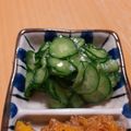 もんしゅしゅ's cooksnap of when they made 今が旬！ご飯にもお酒にも合う胡瓜わさび漬.