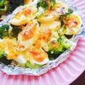かわゆう1211's cooksnap of when they made ☆ブロッコリーとたまごのマヨチーズ焼き☆.