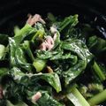 tomchim's cooksnap of when they made 無限小松菜.