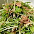 わかゆずmama's cooksnap of when they made ３分かからずできる簡単水菜サラダ.