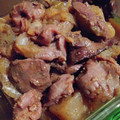☆mamingo☆'s cooksnap of when they made レバー、砂肝、蒟蒻と玉ねぎの甘辛煮.