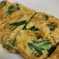 なおぴんこ's cooksnap of when they made おかず系 甘くない中華風ニラ卵焼き.