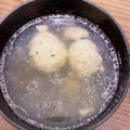 ぷちしろ's cooksnap of when they made 余った餃子の具で♪簡単春雨スープ.