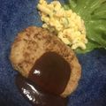Nの人's cooksnap of when they made びっくりドンキー風ハンバーグ.