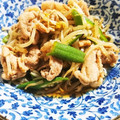 ごはん好きパンも好き's cooksnap of when they made 夏野菜で★豚肉とオクラのオイスター炒め.