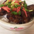チェリチョコ's cooksnap of when they made 炙りソーキ丼.