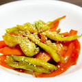 クックイチアリイ's cooksnap of when they made ししとう(甘長)と人参の甘辛炒め♪.