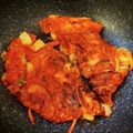 yu091's cooksnap of when they made 【卵不要】簡単カリカリ♡ニラチーズチヂミ.