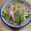 ポメちょん's cooksnap of when they made 子供大好き！春雨サラダ.