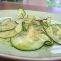noamanma's cooksnap of when they made 生ズッキーニのサラダ.