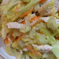 にこにこmama's cooksnap of when they made 簡単！ささみとキャベツのマヨ炒め.