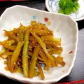 ルぴあ's cooksnap of when they made 簡単副菜♪ブロッコリーの茎だけ金平.