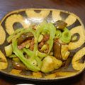 クニカニ's cooksnap of when they made シンプル美味♪ヘビ瓜のベーコン炒め.