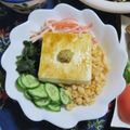 mmameco's cooksnap of when they made たぬき冷奴.