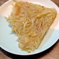 ばたみそーぱん☆'s cooksnap of when they made 千切りジャガイモとハムのチヂミ.
