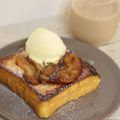 どこでもいっしょ's cooksnap of when they made りんごのキャラメリゼのせフレンチトースト.