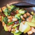 amycooking's cooksnap of when they made エビとチンゲンサイで中華丼.