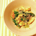 yesmama's cooksnap of when they made 簡単♪ ほうれん草とうす揚げの和え物.