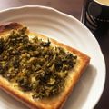 ※ぴーまん's cooksnap of when they made 【簡単】マヨ高菜トースト.