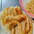 夕湖★'s cooksnap of when they made 餃子の皮アレンジ☆納豆餃子.