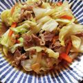 4児男子母さんの台所's cooksnap of when they made オイスターソースで☆スタミナ野菜炒め.