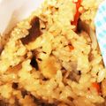 ジュンぺさん's cooksnap of when they made 【簡単炊き込みご飯】舞茸と油揚げ炊き込み.