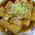 ♡ぶんた♡'s cooksnap of when they made 簡単！高野豆腐の揚げ煮♡.