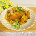 結真は道産子♪'s cooksnap of when they made 甘酸っぱい♡かぼちゃと豚肉さっぱり南蛮♪.