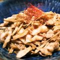 クリーピングタイム☆'s cooksnap of when they made ガーリック風味♪豚肉とごぼう白滝の甘辛煮.