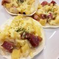 ＊choco＊'s cooksnap of when they made ランチ！簡単！ジャーマンポテト手作りピザ.