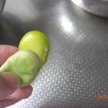 norifuji's cooksnap of when they made そらまめの皮をきれいにむく方法.