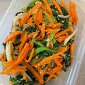 kmkc's cooksnap of when they made ほうれん草のナムル♪簡単しめじ人参.